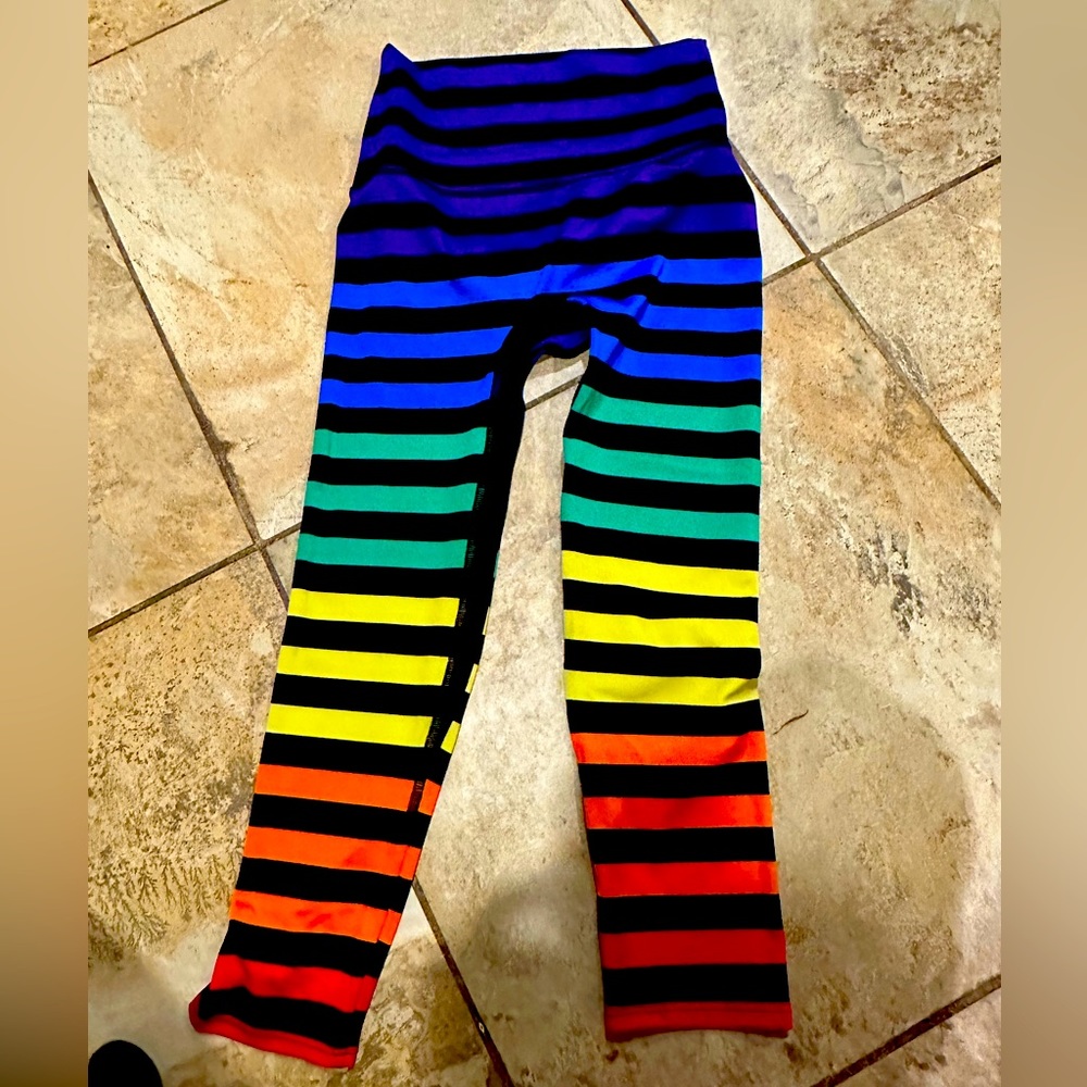K Deer cropped leggings